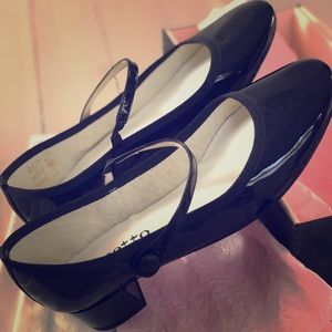 Repetto Rose Patent Leather Heels